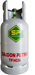 Bình Gas Saigon Petro SP màu xám 12kg