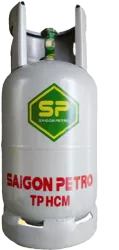 Bình Gas Saigon Petro SP màu xám 12kg