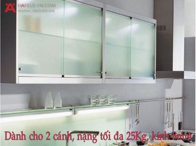 Phụ Kiện Cửa Trượt Tủ Kính Slido Design 25IFG Hafele 402.32.032