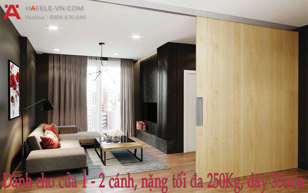 Phụ Kiện Cửa Trượt Slido Classic 250-O Hafele 940.34.003