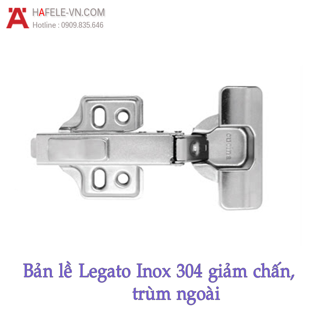 Bản Lề Legato Trùm Ngoài Cucina 334.00.030