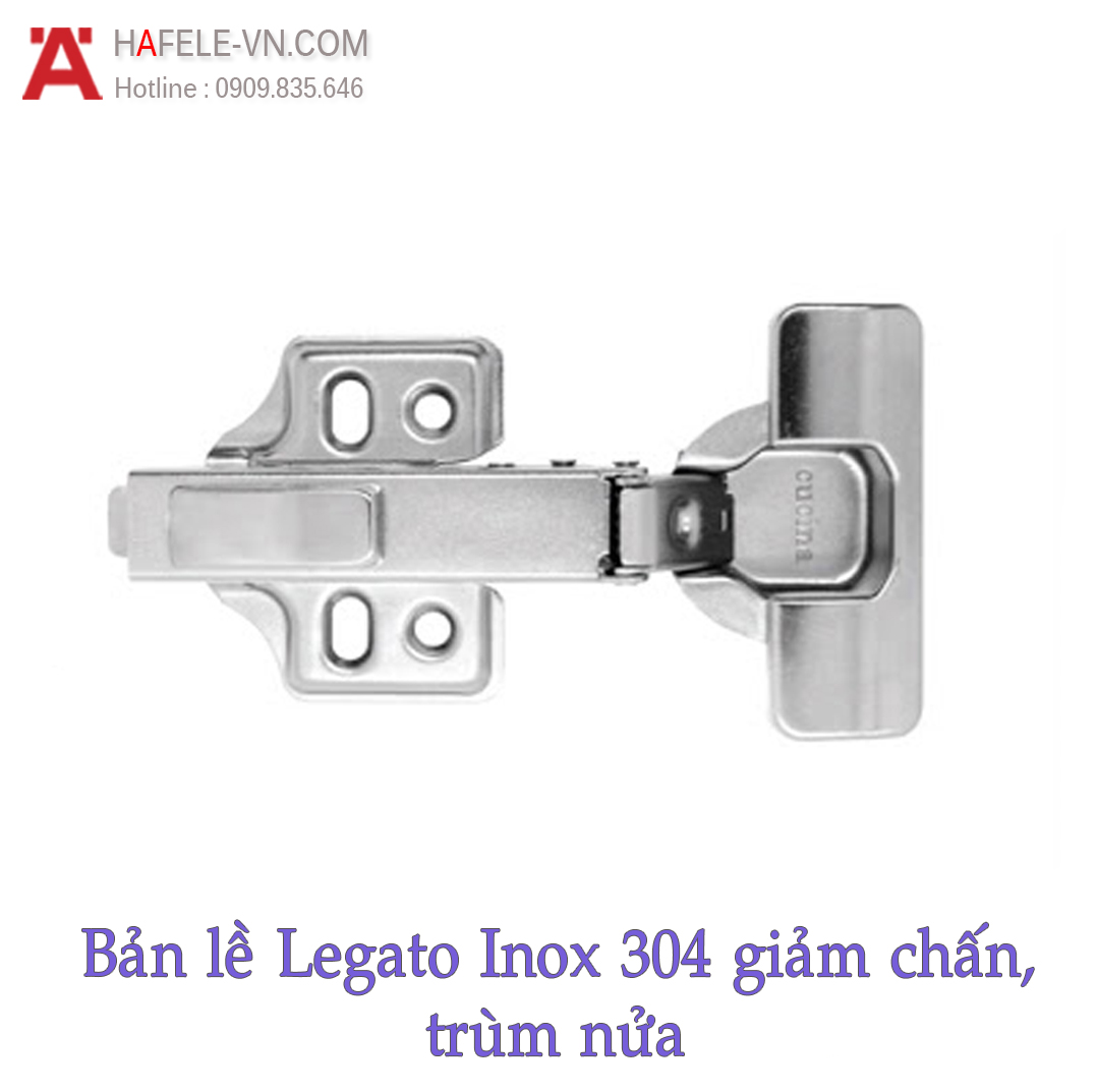 Bản Lề Legato Trùm Nửa Cucina 334.00.031
