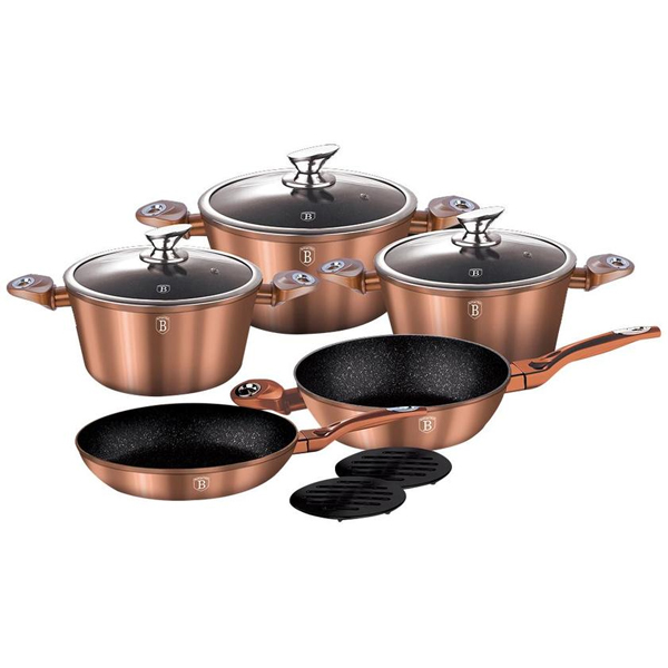 Bộ Nồi 10 Món Màu Đồng Hafele 532.08.002