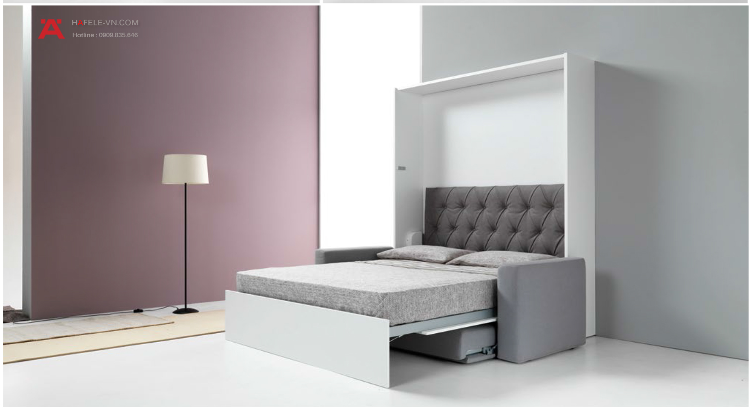 Khung Sofa Cho Giường Đôi Hafele 271.95.195