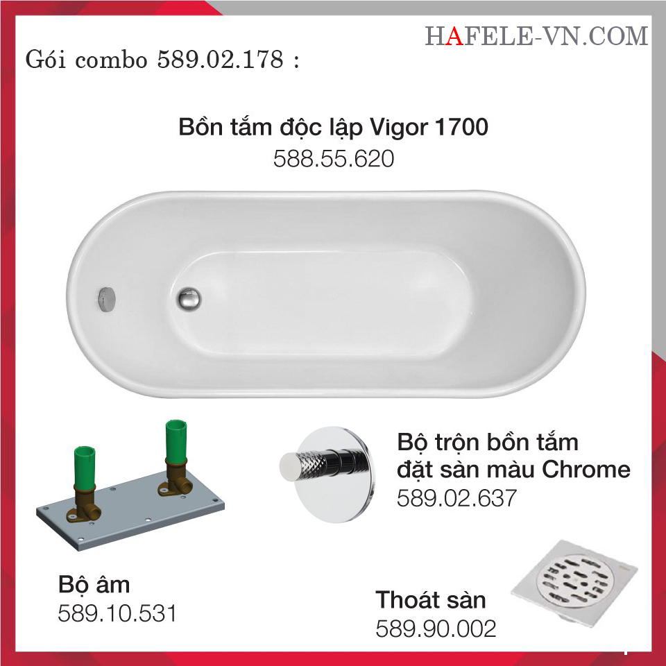Bộ Combo Hafele 589.02.178