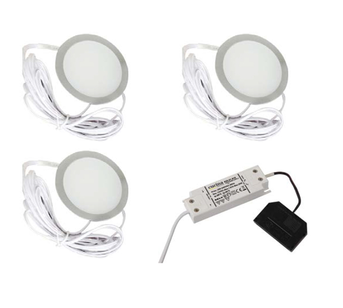 Bộ Đèn Led Lắp Âm Cucina 833.01.494