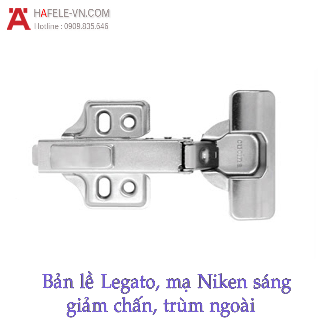 Bản Lề Legato Trùm Ngoài Cucina 334.00.061