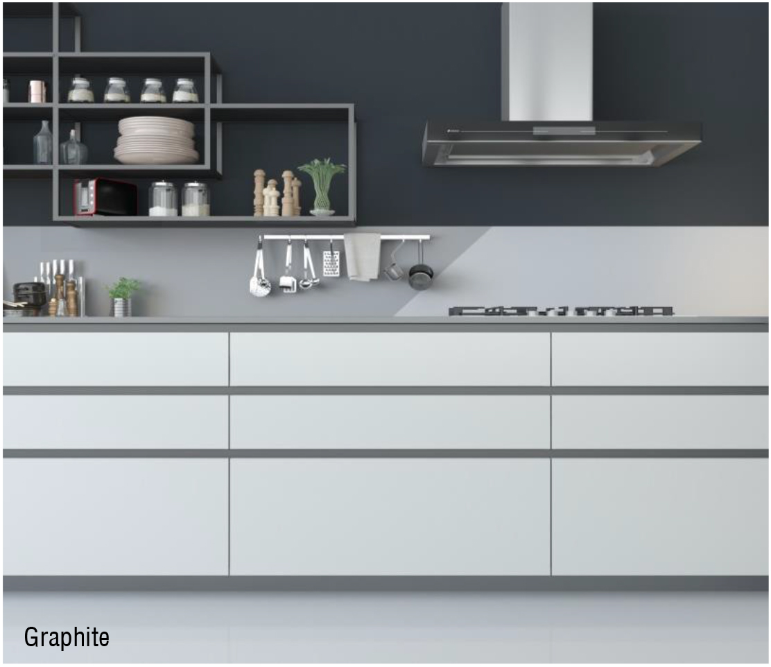 Tay Nắm Tủ Ngang Gola Chữ C 2800mm Hafele 126.37.927