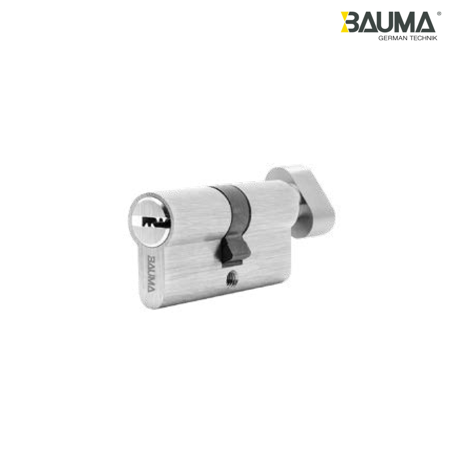 Ruột Khóa 1 Đầu Chìa 1 Đầu Vặn 70mm Bauma 916.87.823