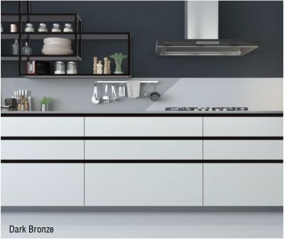 Tay Nắm Tủ Ngang Gola Chữ C 2800mm Hafele 126.37.925