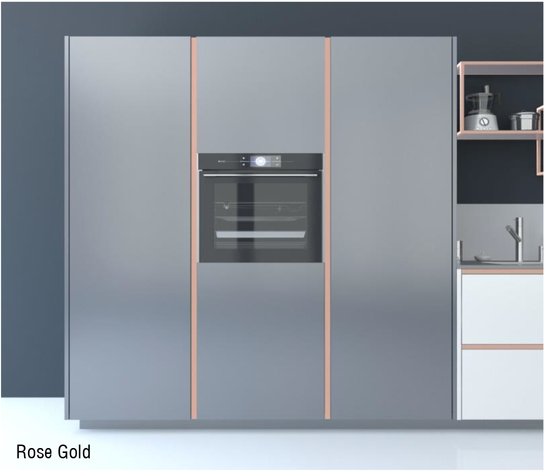 Tay Nắm Dọc Đơn Gola Lắp Mặt Bên Hafele 126.37.974