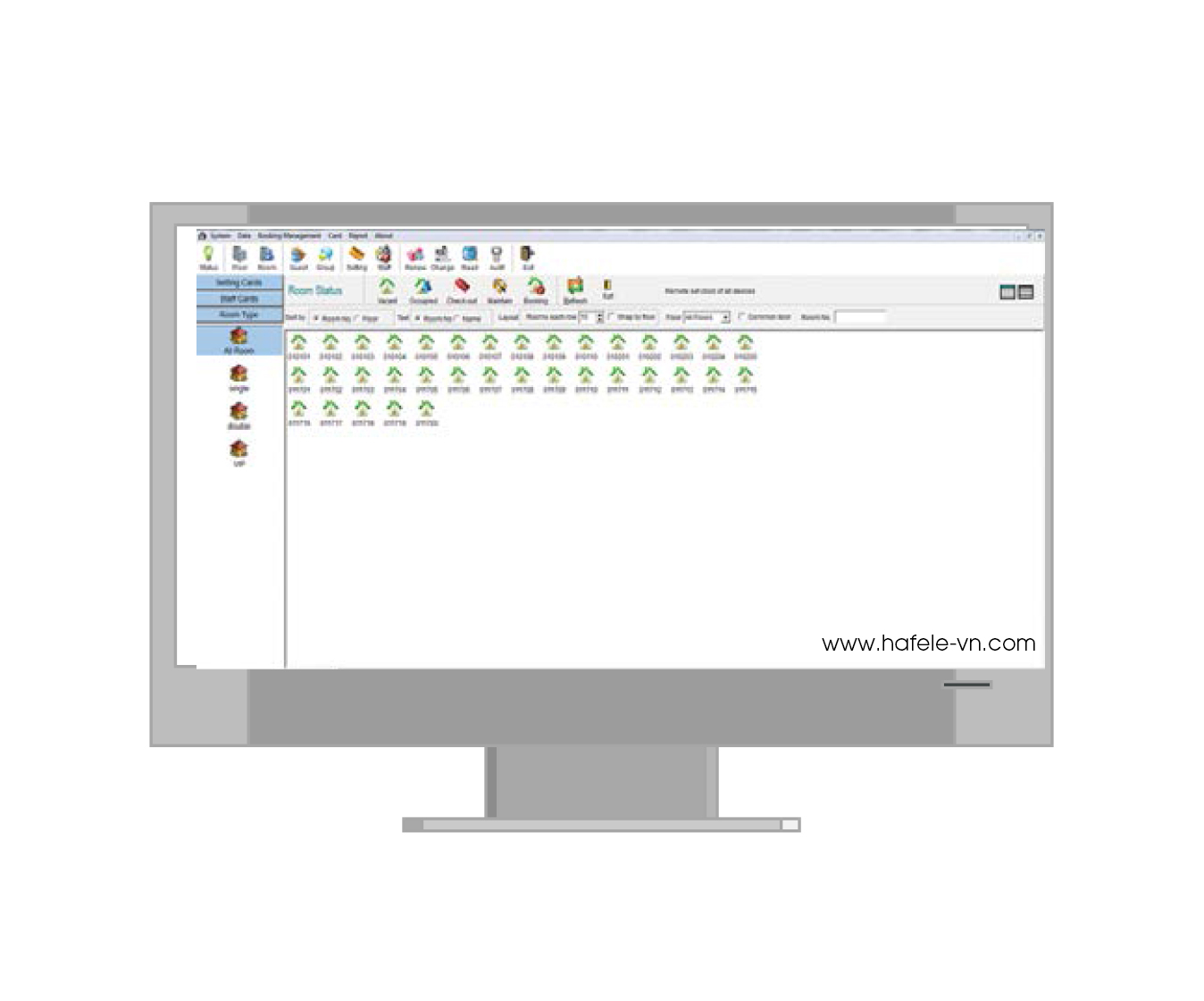 Phần Mềm Quản Lý Khách Sạn 10 Phòng Hafele 917.80.660