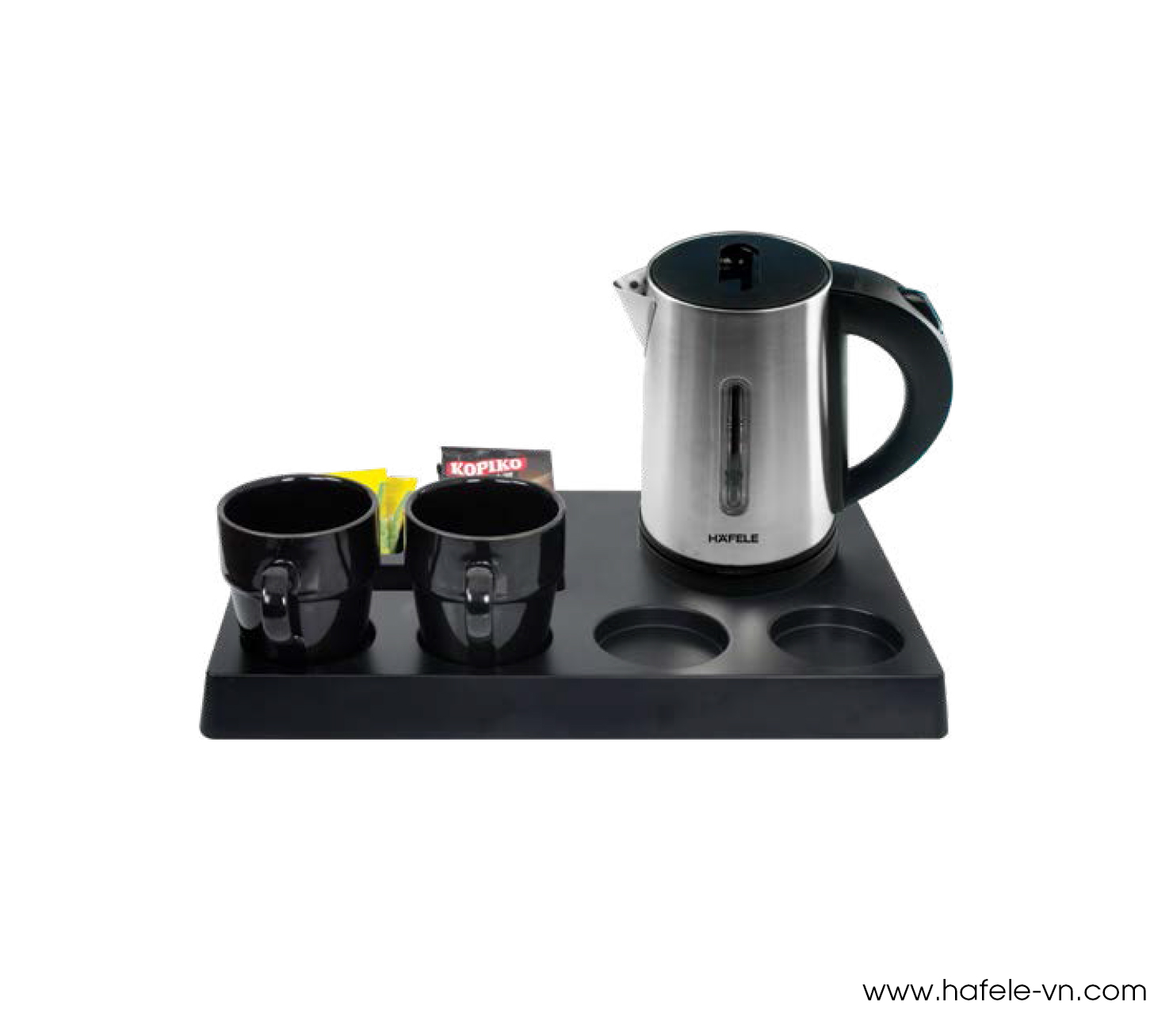 Bộ Bình Đun Nước & Khay 0.6L Hafele 535.43.545