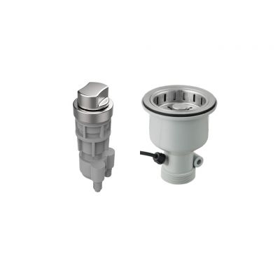 Chén Xả Chậu 1 Hộc Có Điều Khiển Hafele 567.25.927