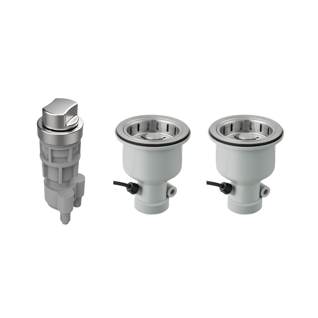 Chén Xả Chậu 2 Hộc Có Điều Khiển Hafele 567.25.928