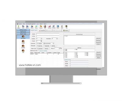 Phần Mềm Quản Lý Khách Sạn 25 Phòng Hafele 917.80.661