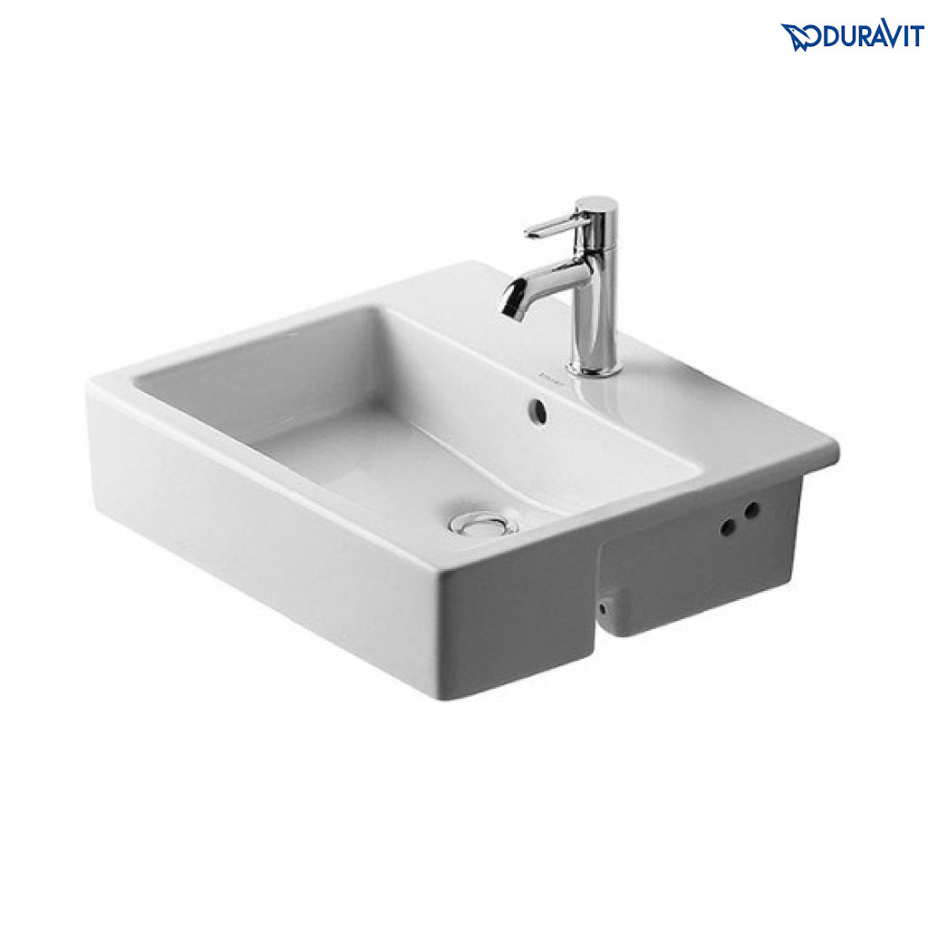 Chậu Rửa Lavabo Bán Âm Vero Duravit 588.45.026