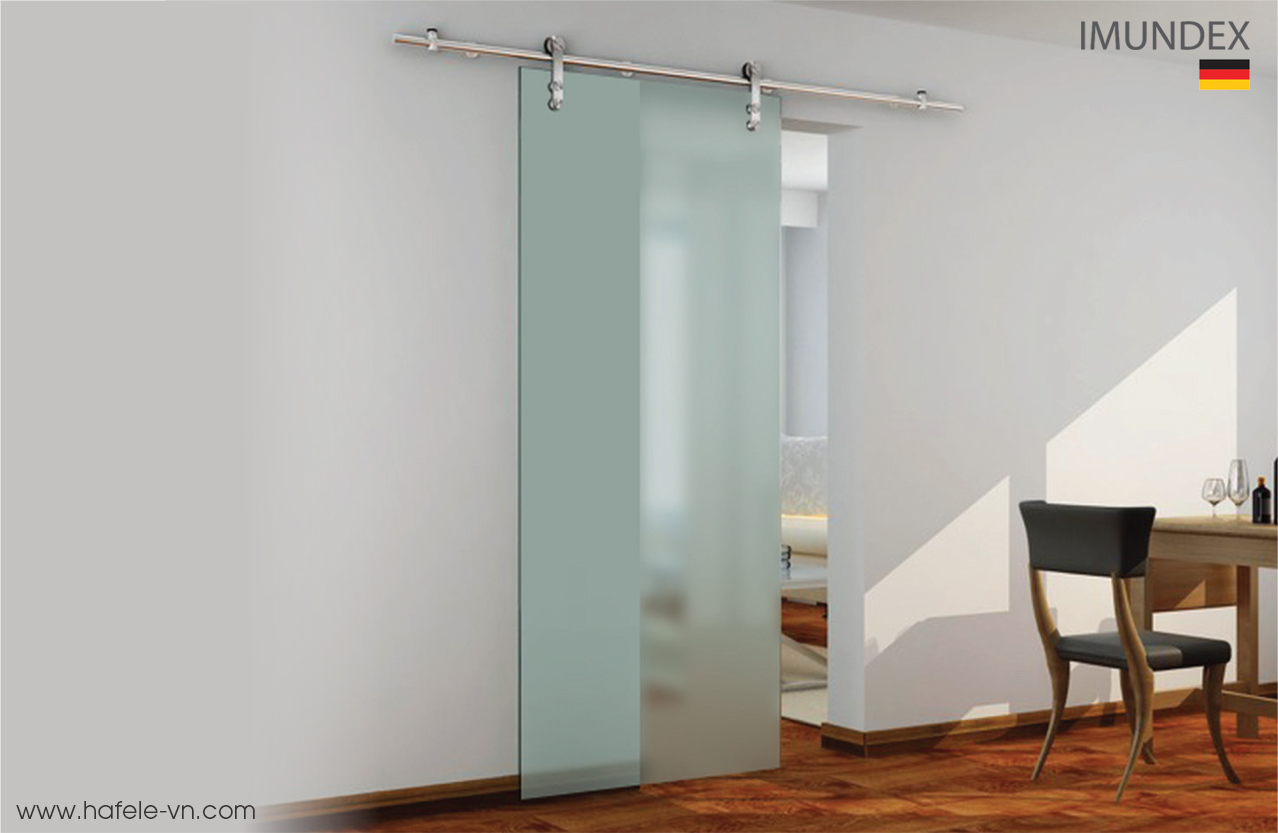 Bộ Phụ Kiện Cửa Trượt Kính 100Kg Imundex 715.11.101