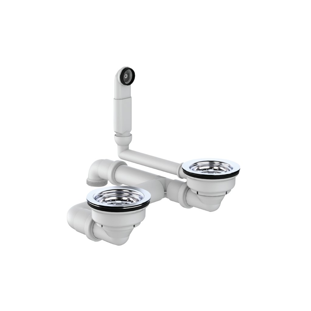 Bộ Xả Chậu 2 Hộc Hafele 570.35.916