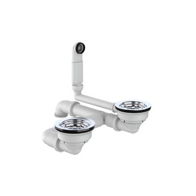 Bộ Xả Chậu 2 Hộc Hafele 570.35.916