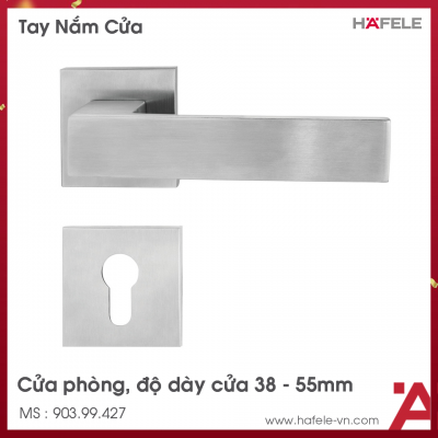 Tay Nắm Gạt Có Nắp Che Cửa Phòng Hafele 903.99.427