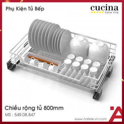 Rổ Đựng Chén Đĩa 800mm Cucina 549.08.847