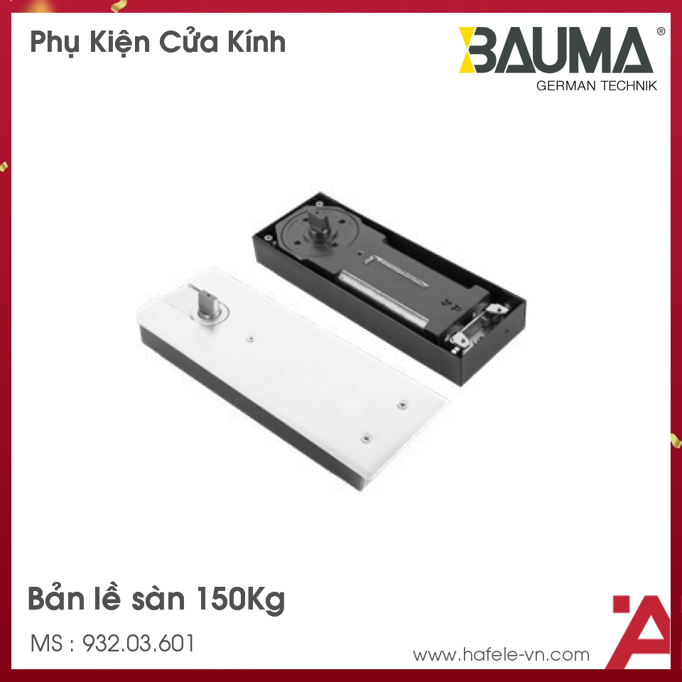 Bản Lề Sàn 150Kg BM-150 Bauma 932.03.601