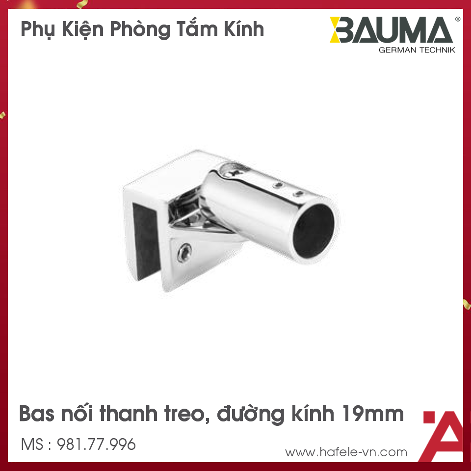 Bas Nối Thanh Treo Hafele 981.77.996