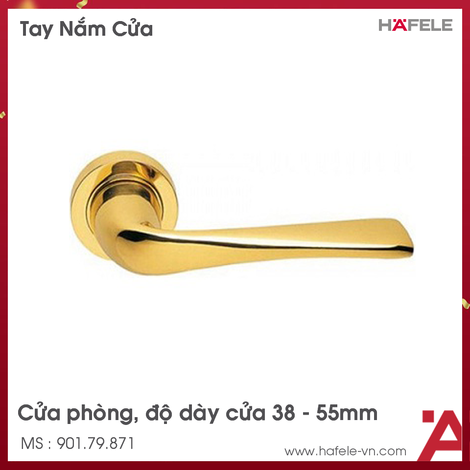 Tay Nắm Gạt Cửa Phòng Hafele 901.79.871