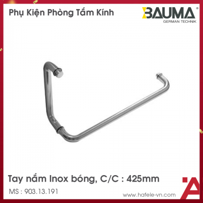 Tay Nắm Phòng Tắm Kính Bauma 903.13.191