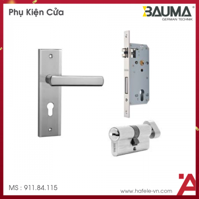 Bộ Khóa Tay Nắm Gạt BM066-58 Bauma 911.84.115