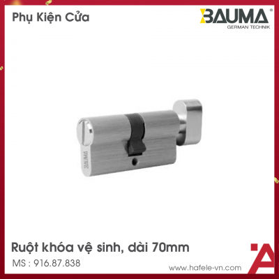 Ruột Khóa Vệ Sinh 70mm Bauma 916.87.838