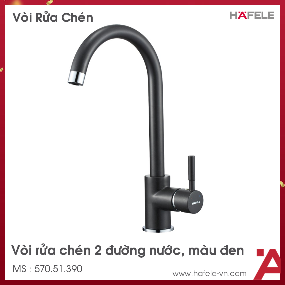 Vòi Rửa Chén HT19-GH1F270 Hafele 570.51.390