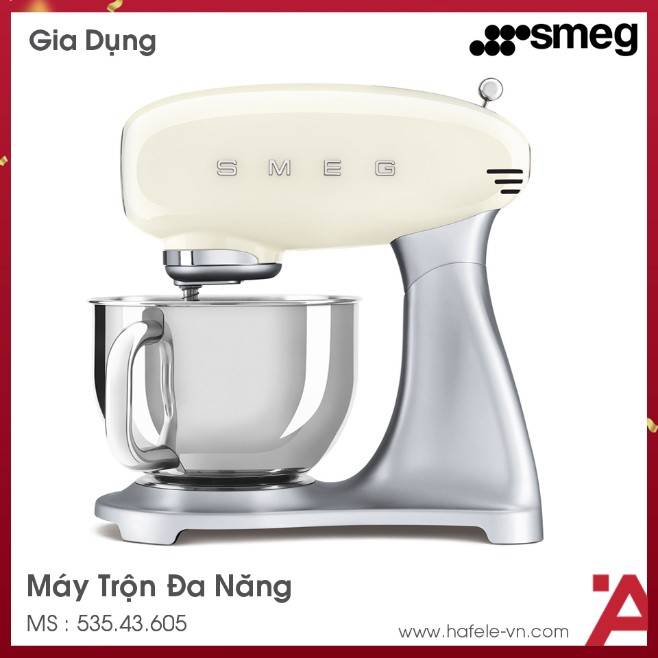 Máy Trộn Đa Năng Smeg SMF02CREU 535.43.605