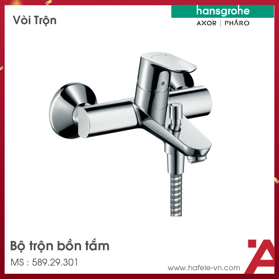 Bộ Trộn Bồn Tắm Hansgrohe Focus E2 589.29.301