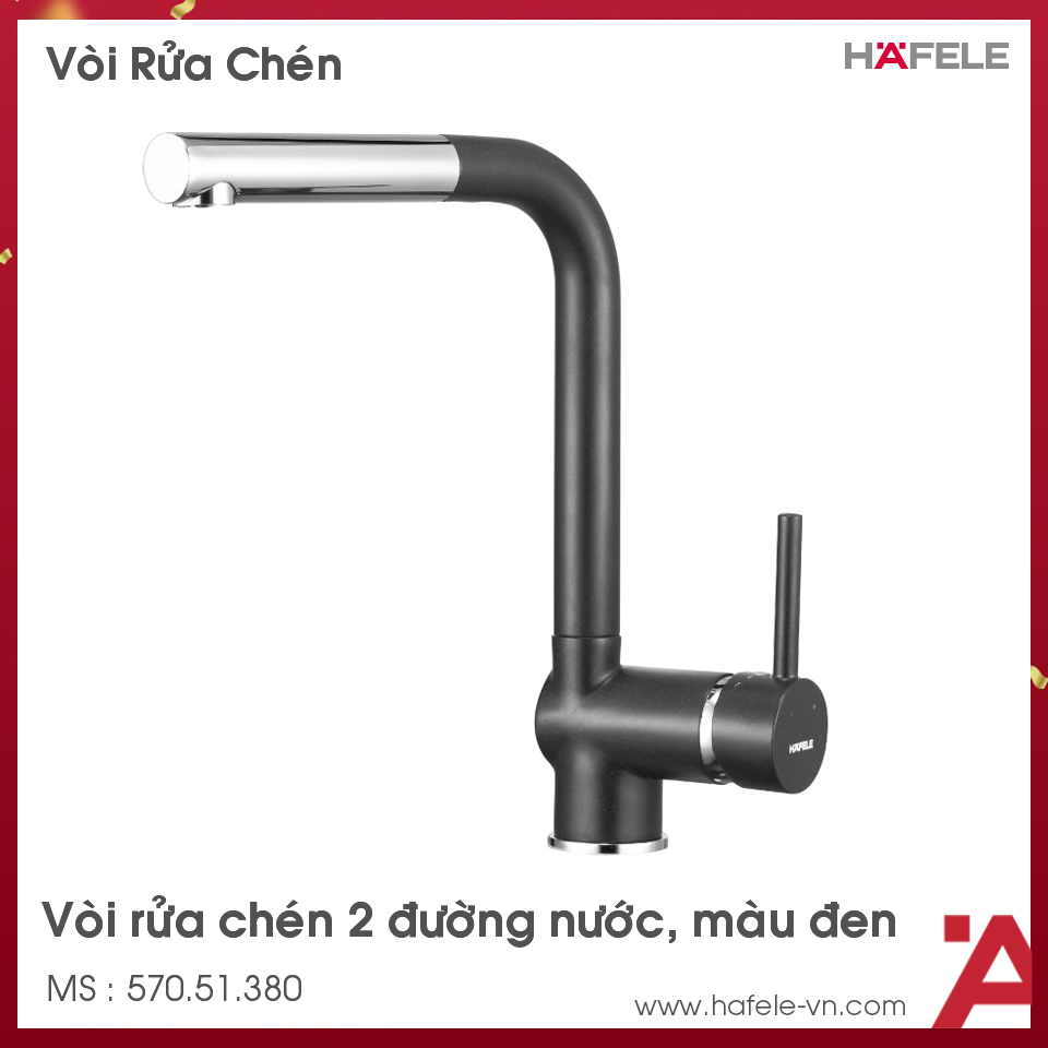 Vòi Rửa Chén HT19-GH1F270 Hafele 570.51.380