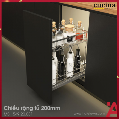 Bộ Rổ Đựng Gia Vị 200mm Cucina 549.20.031