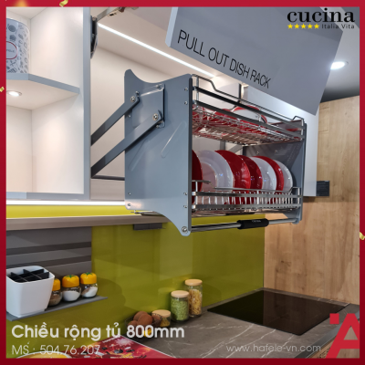 Rổ Chén Đĩa Di Động Lento 800mm Cucina 504.76.207