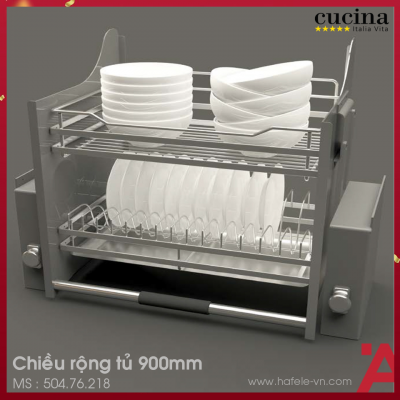 Rổ Chén Di Động Lento 900mm Cucina 504.76.218