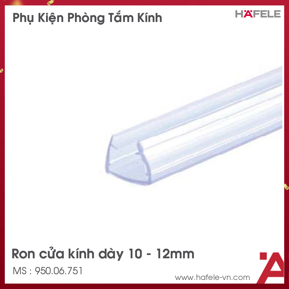 Ron Cửa Kính 10 -12mm Hafele 950.06.751