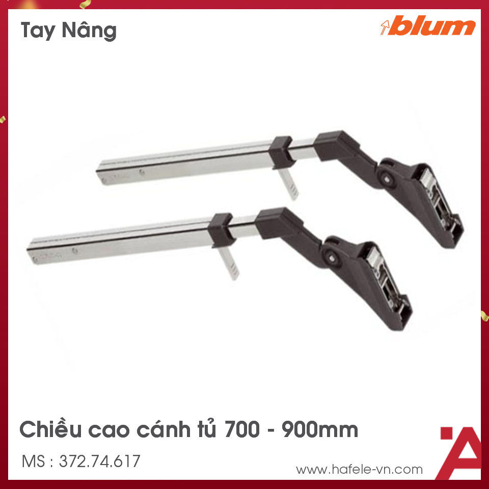 Cánh Tay Nâng Blum 700-900mm 372.74.617