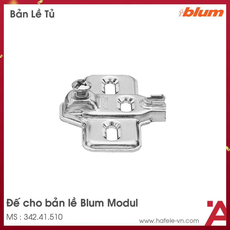 Đế Bản Lề Modul Blum 342.41.510