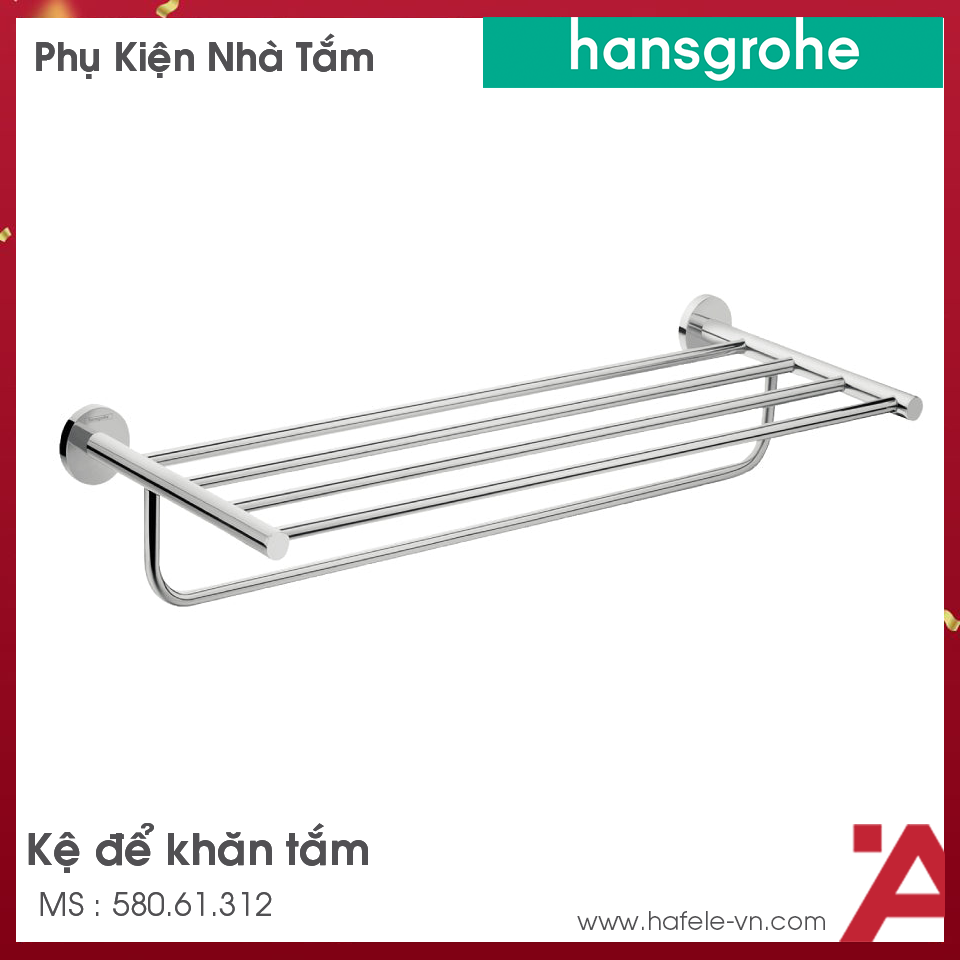 Kệ Để Khăn Tắm Logis Hansgrohe 580.61.312