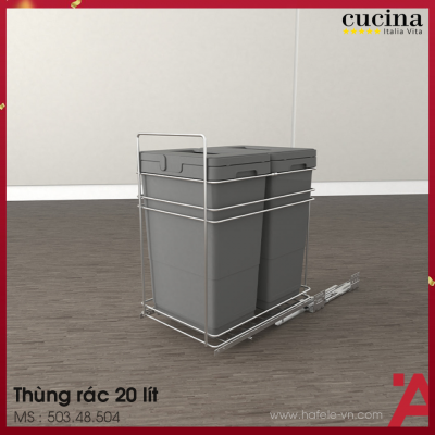 Thùng Rác Gắn Cánh Viola Cucina 503.48.504