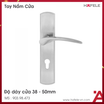 Tay Nắm Gạt Đế Dài C/C 72mm Hafele 903.98.473