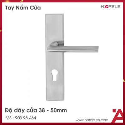 Tay Nắm Gạt Đế Dài C/C 72mm Hafele 903.98.464