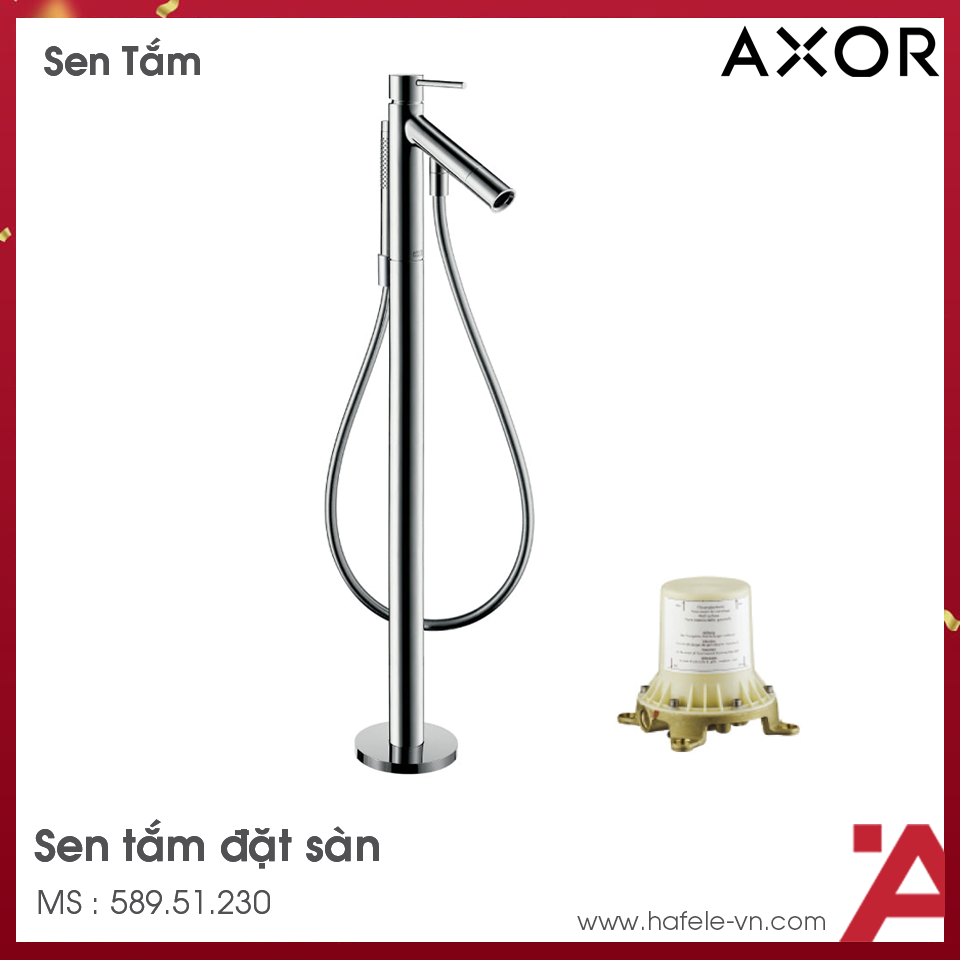 Cây Sen Tắm Âm Sàn Statck Axor 589.51.230