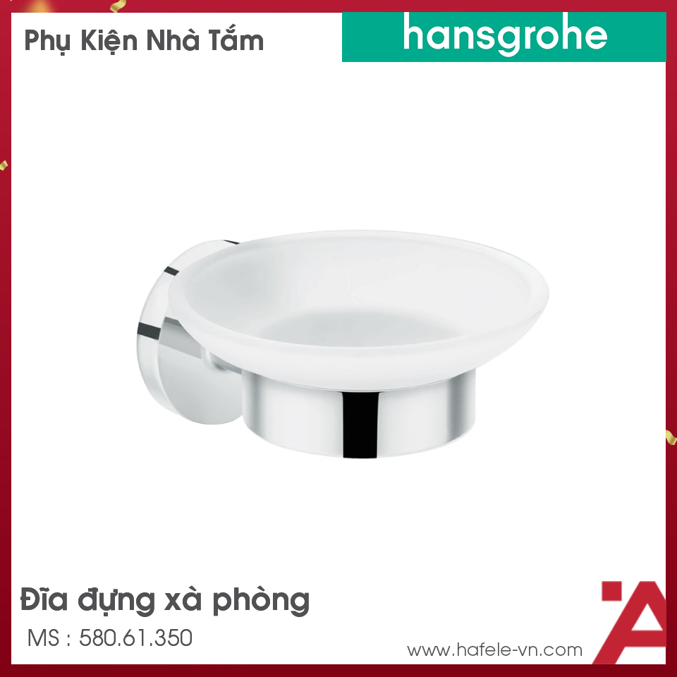 Đĩa Đựng Xà Phòng Logis Hansgrohe 580.61.350