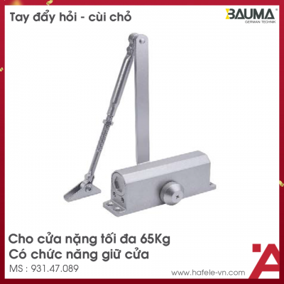 Tay Đẩy Hơi Cùi Chỏ 65Kg BM-165 Bauma 931.47.089