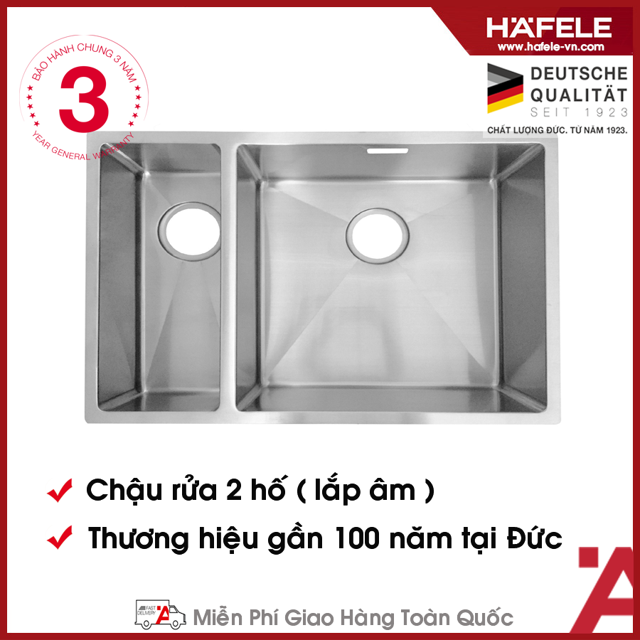 Chậu Rửa Inox Hafele 567.24.087